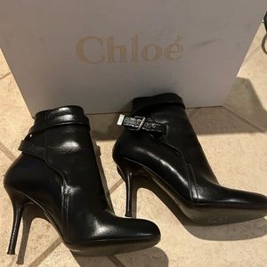 Chloe heeled booties